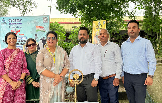 Aydemy Foundation Commemorates Kargil Vijay Diwas with Patriotic and Cultural Program at Govt. Higher Secondary School, Bhalwal